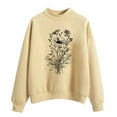 thumbnail image 1 of Sweatshirts à Col Rond pour Femmes, Coupe Ample Décontractée, Pulls Confortables, Tenues de Mode Automne 2023, 1 of 2