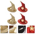 thumbnail image 3 of 4pcs Halloween Witch Satpins Rendimiento Rendimiento Decoraciones de las pinzas para el cabello, 3 of 7