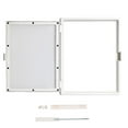 thumbnail image 2 of Pantalla de , malla pequeña para el hogar, fácil instalación, pantalla de puerta con herramienta de montaje para puerta de dormitorio, Estilo D, 2 of 8