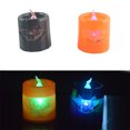 thumbnail image 3 of Paquete de 6 velas ligeras de Halloween, luces LED con pilas, sin llama, para Halloween, 3 of 5