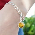 thumbnail image 3 of You're Appealing Banana Funny Humor Silver Plated Bracelet with Antiqued Charm, 3 of 5
