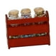 thumbnail image 1 of Tholdsy 1/12 Mini estante de tanque de condimentos de 6 botellas accesorios de decoración interesantes estante de cocina en miniatura con Kits de construcción modelo Tholdsy FN001821-00, 1 of 5