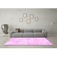 thumbnail image 3 of Ahgly Company Indoor Rectangle Abstract Pink Modern Area Rugs, 8' x 10', 3 of 4