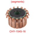 thumbnail image 6 of Long Lasting Silver Copper Electric Motor Commutator 1Pc 8X26X17 6 (17)Mm 16P Teeth Gear High Dielectric Strength, 6 of 9