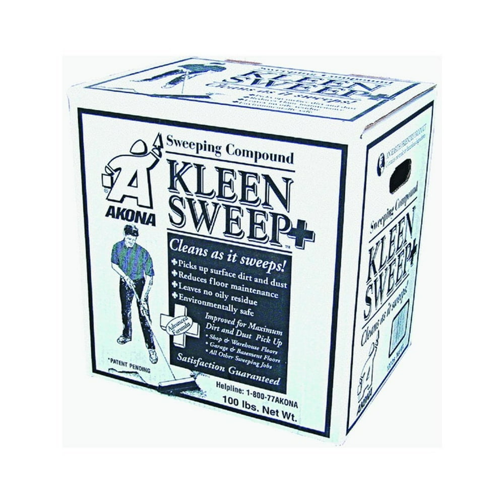 KLEEN PRODUCTS LLC 1816 Kleen Sweep 100 Lb Box AKO