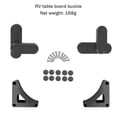 thumbnail image 1 of Lefu Premium Trailer RV Folding Cabinet Table Board Buckle ABS Outdoor Rotary Lock, 1 of 6