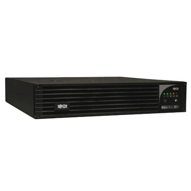 Tripp Lite series SmartPro 3000VA 3000W 120V Line-Interactive Sine Wave UPS - 7 Outlets, Extended Run, Network Card Option, LCD, USB, DB9, 2U Rack/Tower (SMART3000RMXL2U)
