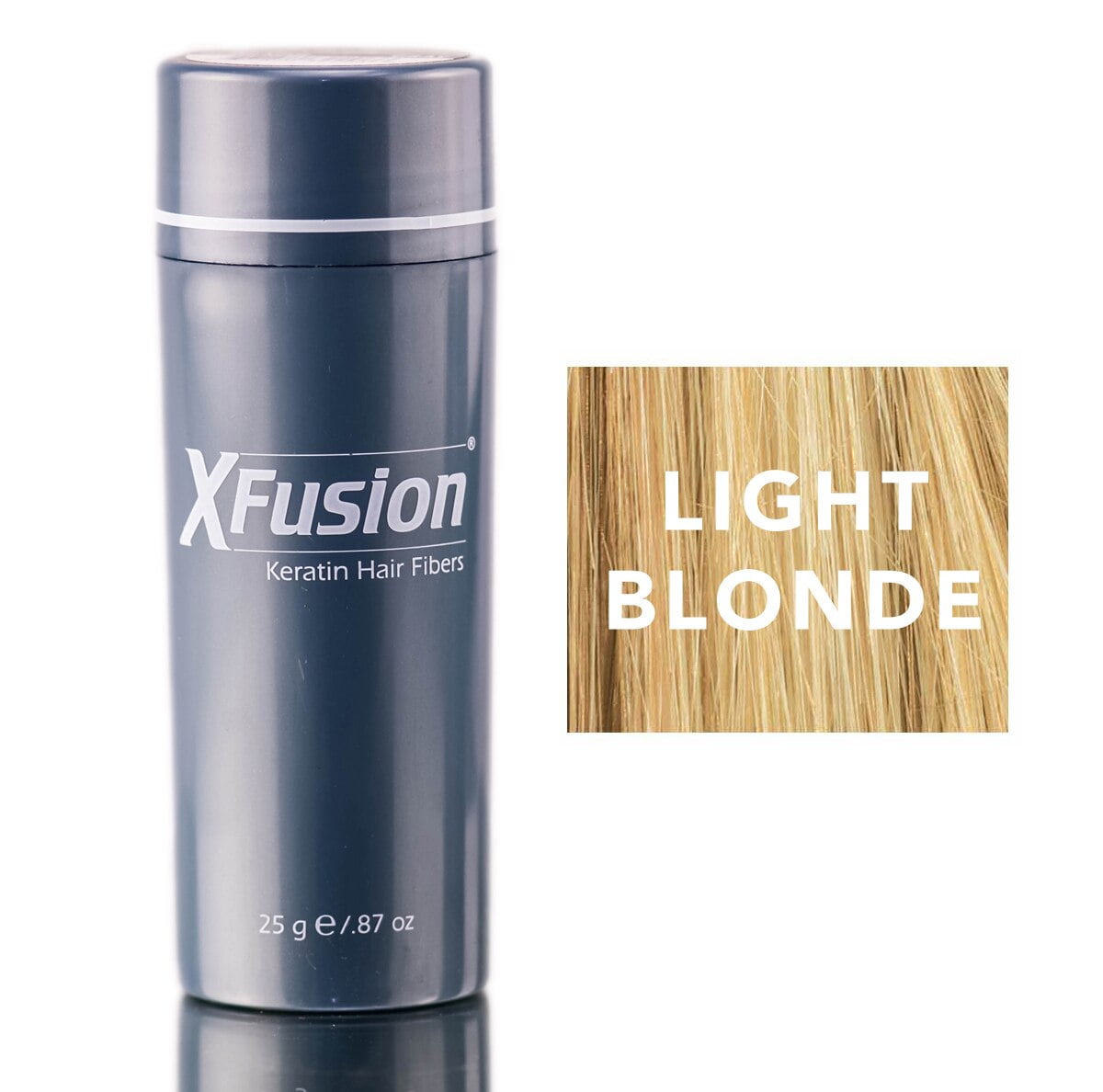 XFusion Light Blonde Keratin Hair Fibers Size 0.87 oz