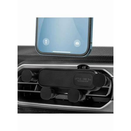 Phone Mount Holder for Car Vent, Upgrade Gravity Car Phone Holder Mount, Never Blocking Air Vent Clip Cell Phone Holder, Compatible with iPhone 14 13 12 11 Pro Max