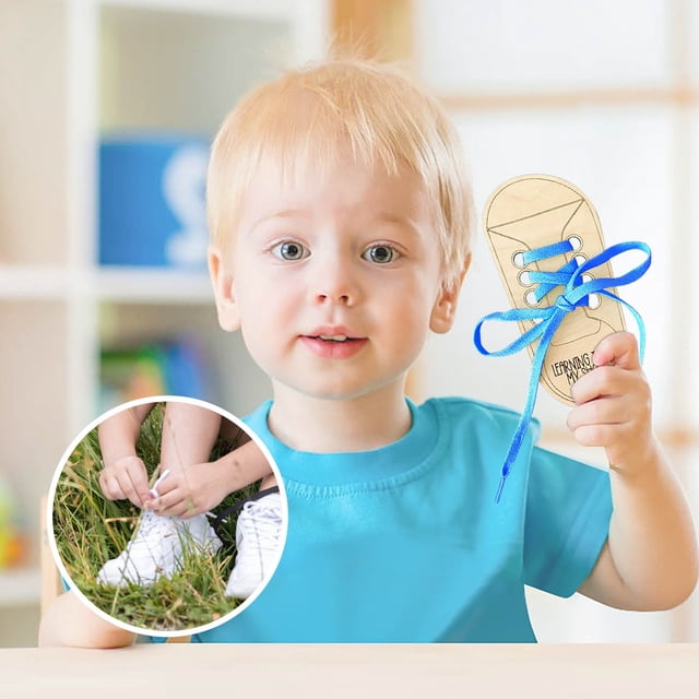 Oficina y papelería 2 piezas de cordones de aprendizaje Herramientas para niños Cordones de interés Herramientas de aprendizaje Cordones con cordón Actividades educativas Manualidades decorativas