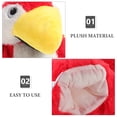 thumbnail image 3 of WORGEOUS Peluche de loro, marioneta de mano, dibujos animados, narración interactiva, marioneta de mano, juguete de animales de dibujos animados, 3 of 8