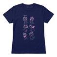 thumbnail image 2 of Disney Aristocats Women's Marie Pink Leopard Color Pop T-Shirt (Iris Navy, S-XXL), 2 of 4