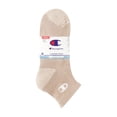 thumbnail image 2 of Champion Women’s Cotton Flex Half Terry Ankle Lightweight Socks, 6 Pack, Sizes 4-10, 2 of 6