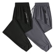 thumbnail image 5 of Pantalones de seda de hielo de verano de gran tamaño, pantalones deportivos de pierna para hombre, pantalones casuales de secado rápido de alta elasticidad, pantalones rectos para exteriores,, 5 of 5