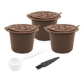 thumbnail image 1 of Cápsulas de café para el hogar, con relleno de , hace que sea Cápsulas de café Taza Coffeeware para Cafe Cocina Regalos para Estilo B Marrón Sunnimix Cápsulas reutilizables, 1 of 8
