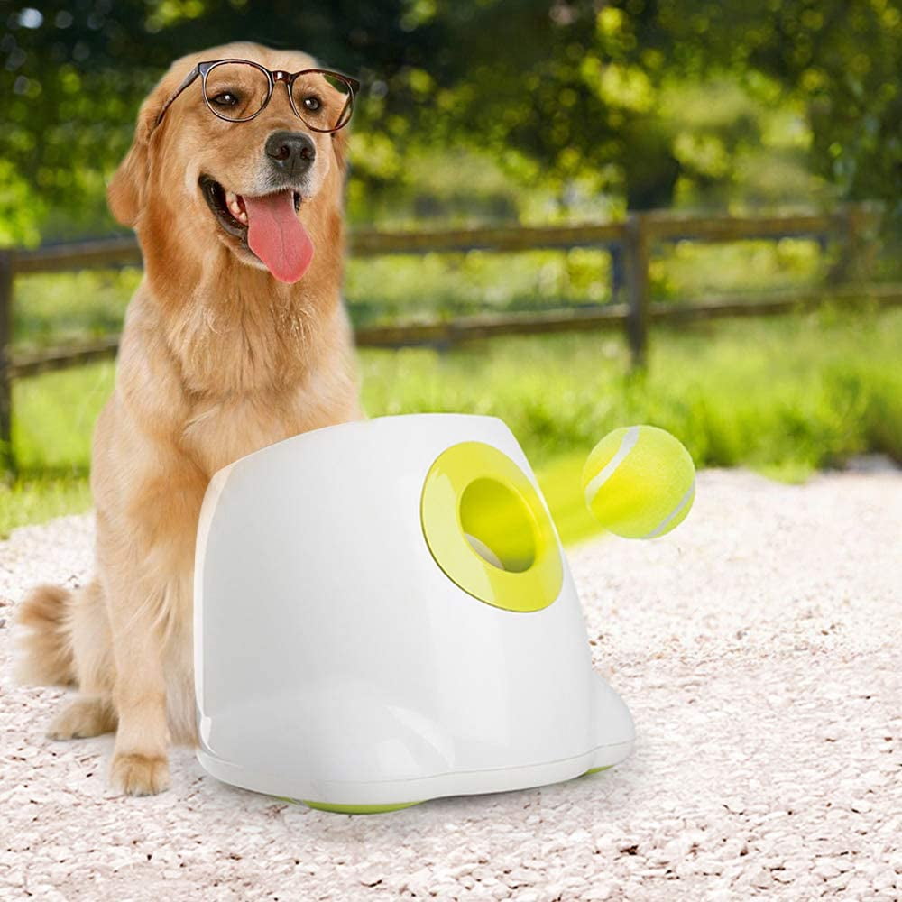Dog tennis ball launcher sale