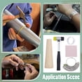 thumbnail image 4 of 5 Pieces Jewelry Sizing Set, Finger Size Ring Measuring Tape Hammer for DIY Jewelry Making Repair, 4 of 4
