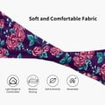 thumbnail image 5 of Lsque Rose Flowers Pattern Sweatbands Sports Headband for Men & Women - Moisture Wicking Athletic Cotton Terry Cloth Sweatband for Tennis, Basketball, Running, 5 of 9