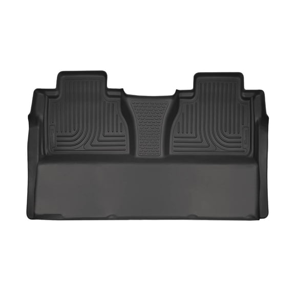 Husky Liners 19581 Weatherbeater Floor Mat Fits 2014-2021 Toyota Tundra CrewMax 2nd Row Liner 1pc Black