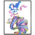 thumbnail image 3 of De Sirena Filigrana Pintura Hecha A Mano Diy Artesanía Decoración De Pared Decoración Del Hogar 20 En Papel Sweethay HA037813-00, 3 of 6