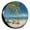 Beach relaxing scene palm, variant on KAKALAD Happy frog Spare Tire Cover Universal Car Vehicle Tools For Rv SUV Truck Camper Travel Trailer Accessories Buckle 15” Inch