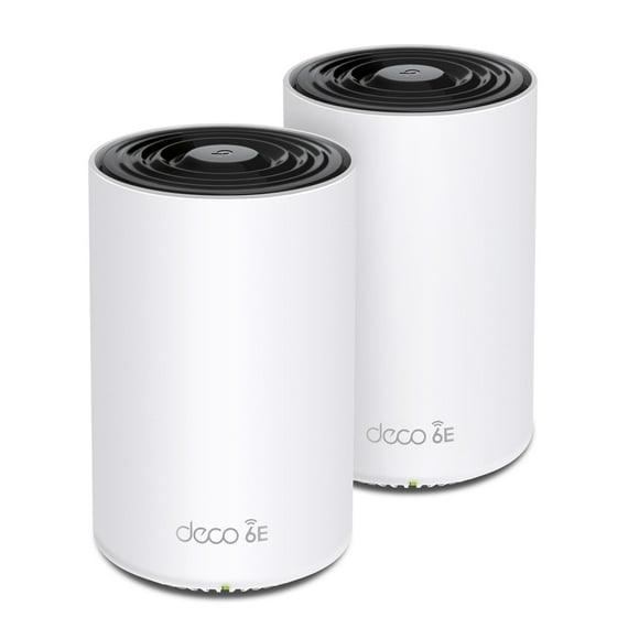 TP-Link Deco AXE4900 Sistema WiFi en malla Tri-Band WiFi 6E (Deco XE70 Pro) | Puertos WAN/LAN de 2,5G | Wi-Fi de 4,9 Gbps | 5.500 pies cuadrados. Cobertura de pies | Conecte hasta 200 dispositivos | N