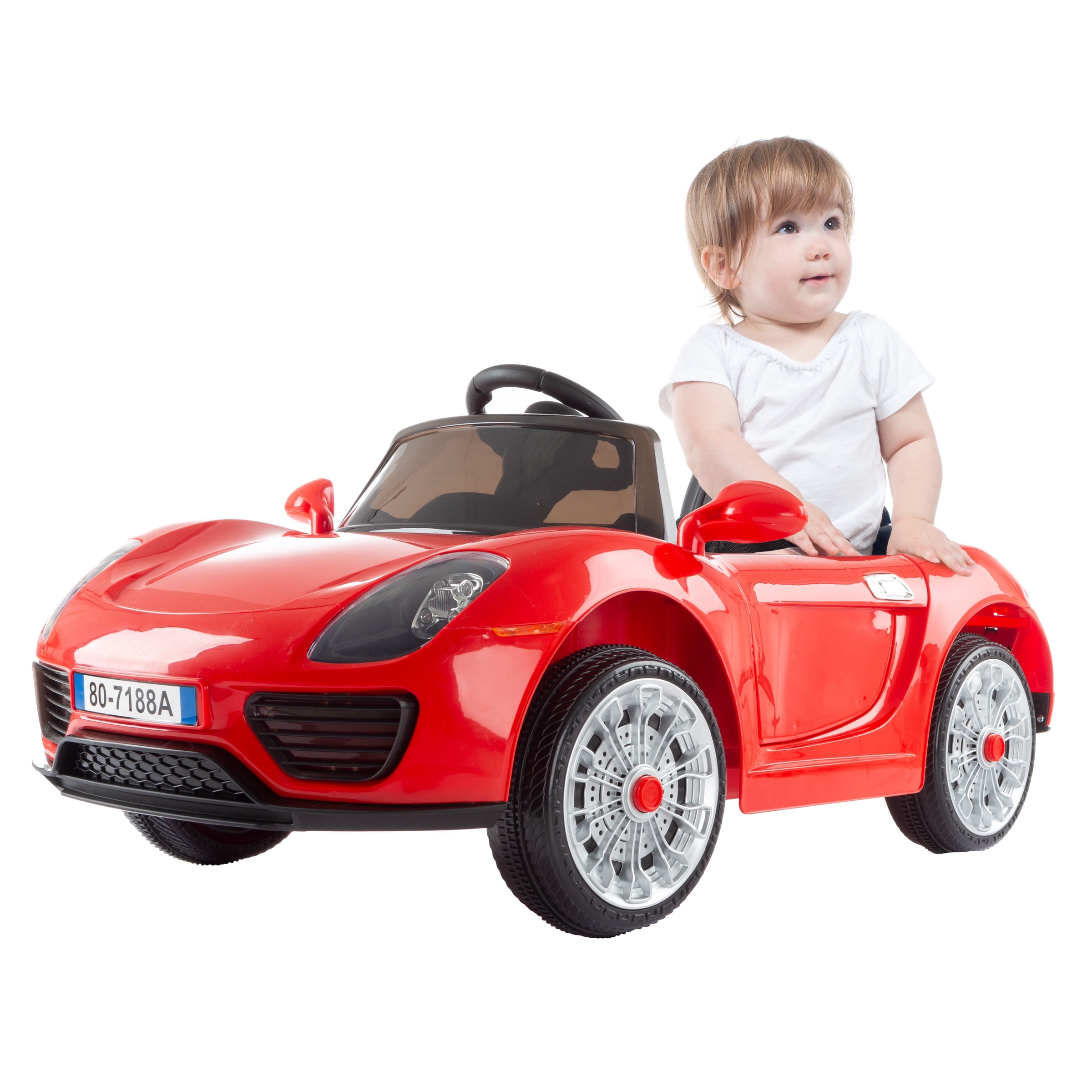 Lil' Rider 6 V Sports Red Car Powered Ride-On Toy