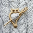 thumbnail image 5 of Feledorashia Brooches for Women Gifts for Mom Shawl Pin Shawl Stick Sweater Clips Musician Brooch Sweater Stick Knitting, 5 of 8