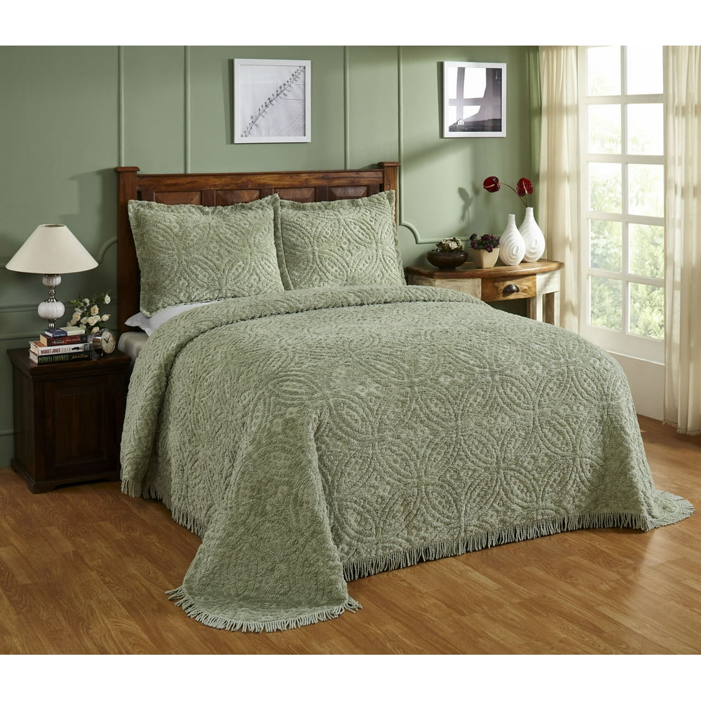 Better Trends Double Wedding Ring 100 Cotton Chenille Better Trends