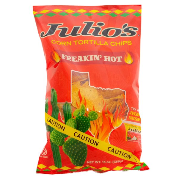 Julios Freakin' Hot Tortilla Chips