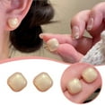 thumbnail image 1 of Pendientes de perla cuadrados suaves y elegantes para mujer y pendientes elegantes, de alta gama y versátiles, 1 of 6