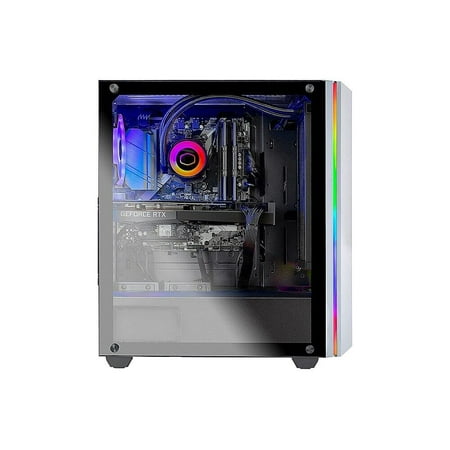 Skytech Gaming - Chronos Gaming Desktop - Intel Core i7-11700F - 16GB Memory - NVIDIA GeForce RTX 3070 - 1TB NVMe SSD - White