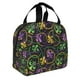 thumbnail image 2 of Easygdp Mardi Gras6 Bolsa Térmica Premium - Tela Oxford Impermeable, Gran Capacidad, Bolsillo Frontal, Unisex para Trabajo, Escuela, Actividades al Aire Libre y Picnics, 2 of 8
