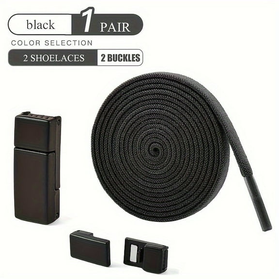 GYTY  Magnetic No-Tie Elastic Shoelaces - 3 Pairs, Fashionable & Easy for Sneakers and Boots, Lazy, Suitable for Sports Shoes