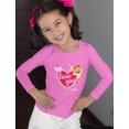 thumbnail image 3 of Paw Patrol Shirt for Toddler Kids Boys Girls Valentines Day Long Sleeve TShirt Pink 3T, 3 of 5