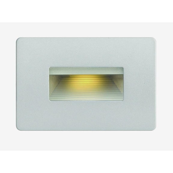120V 4W Led Horizontal Step Light 4.5 inches Wide By 3 inches High-Titanium Finish-2700 Color Temperature Bailey Street Home 81-Bel-2738655