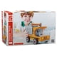 thumbnail image 5 of Camión volquete de juguete con forma de camión volquete de construcción de madera para niños mayores de 3 años, 5 of 6