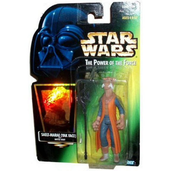 Star Wars Power of the Force POTF2 Collection 2 Saelt-Marae (Yak Face) Action Figure [Hologram Card]