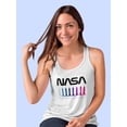 thumbnail image 2 of NASA Nasa Rocket Gradient Racerback Tank Women -NASA Designs, Female x-Large, 2 of 4