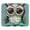 Multicolor 2, variant on PhooArto Comfortable Mouse Pad Sloth Purple Galaxy Desktop Mousepad , 21 x 25 cm Mouse Mat, Non-Slip Rubber Base, Improves Speed and Precision