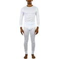 thumbnail image 6 of ToBeInStyle Mens Two-Piece Thermal Set Waffle Knit, 6 of 7