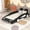 Black + Pine-Twin, variant on ChenyueFurn Twin Size Race Car-Shaped Platform Bed with Wheels for Kids, Wooden Bed Frame for Bedroom, No Box Spring Needed,White