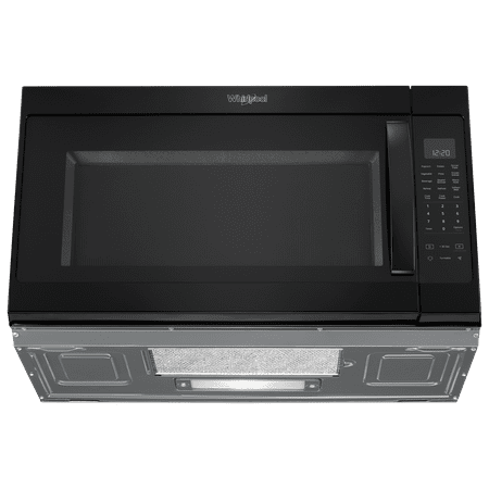 Whirlpool - 2.1 Cu. Ft. Over-the-Range Microwave with Sensor Cooking - Black