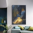 thumbnail image 4 of Mosflare Dragon Diamond Art Painting Kit,14x14 inch,HD Canvas Full Drill Gem Art,DIY Craft Home Wall Decor and Gift, 4 of 7