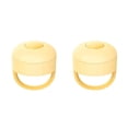 thumbnail image 1 of Matsuzay Controlador de video inalámbrico Bluetooth Fingertip Page Turner Amarillo 2piezas Amarillo, 1 of 1