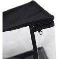 thumbnail image 4 of Bolsas de almacenamiento de DVD, hasta bolsas de almacenamiento transparentes de PVC Bolsas de mano para libros Gran capacidad Convenientes bolsas de almacenamiento para CD resistentes a la humedad Bolsas de almacenamiento ER, 4 of 5