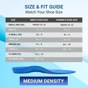 Vasyli Blue Full Length Orthotic, Large