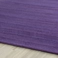 thumbnail image 4 of SAFAVIEH Himalaya Rachelle Solid Wool Area Rug, Purple, 8' x 8' Square, 4 of 9