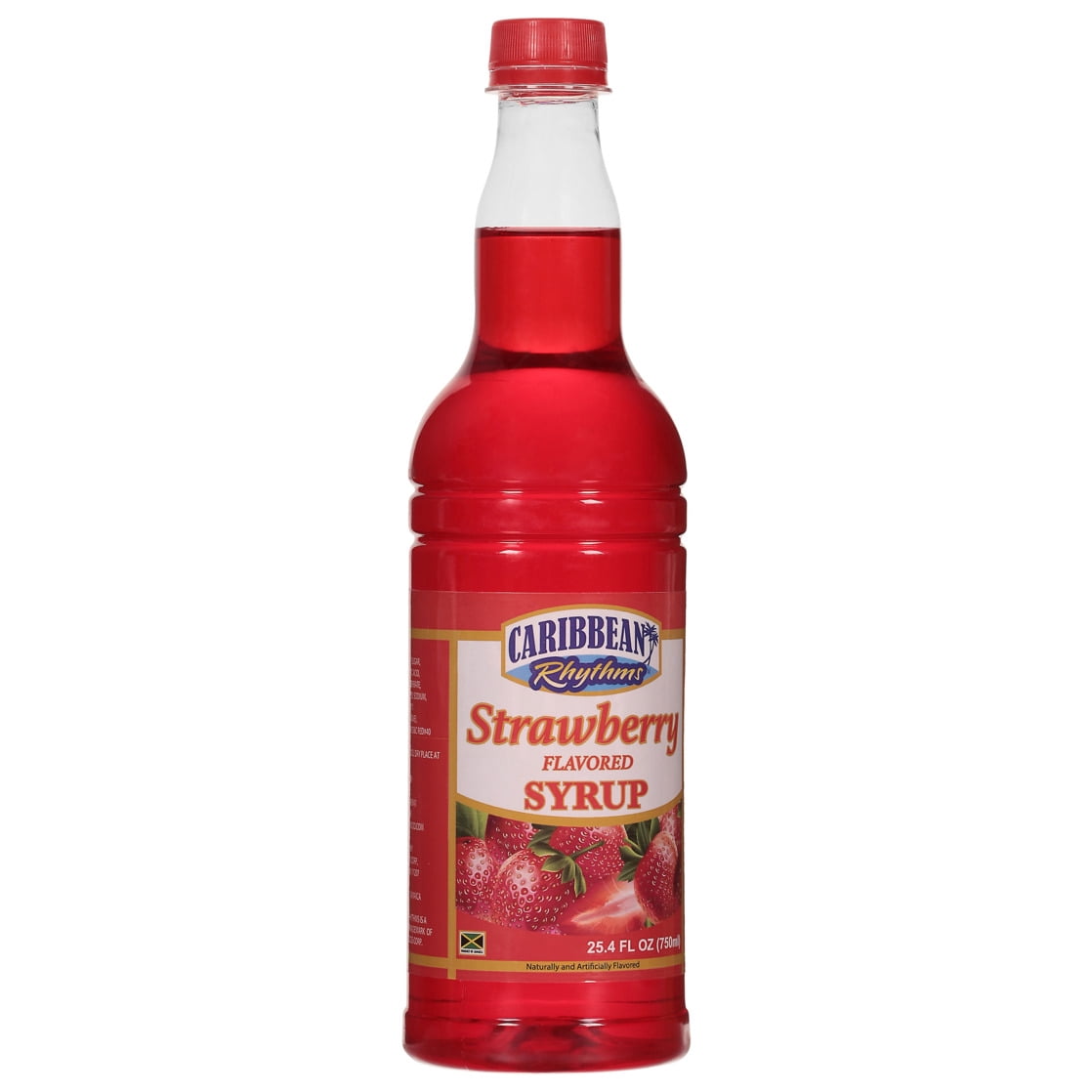 Caribbean Rhythms Strawberry Syrup, 25.4 fl oz
