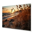 thumbnail image 2 of Designart "Meadow Dawn Seashore" Nautical & Beach Metal Art Living Room, 2 of 5